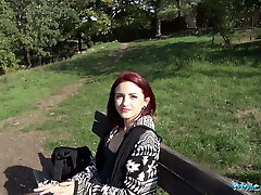 Public Agent Hot Redhead Lola Fae banged by Euro guy