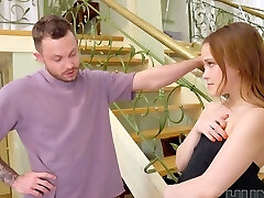 Nicole Murkovski wearing nylon stocking gets fucked hard