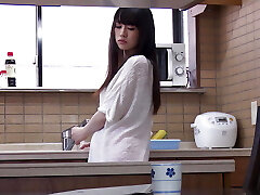 ASIAN JAPANESE PORN BABE SUCKS A Gigantic Fuck-stick THEN RIDES A