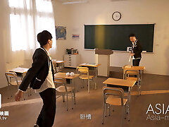 ModelMedia Asia – Teasing My English Schoolteacher – Shen Na Na-MD-0181 – Finest Original Asian Porn Video
