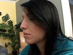 Two horny sluts face fuck each other on the bed