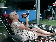 немецкая жена просит мужа снять любительское порно