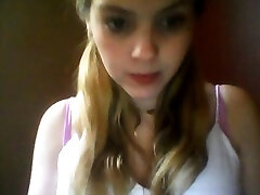 amatoriale bionda dà jerk off istruzioni