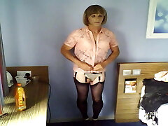 Jenny switching for her maid service