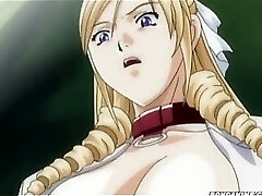 большой meloned хентай любовница с ее секс-рабынь дразнить член