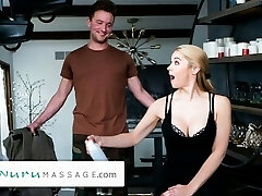 NuruMassage Sarah Vandella Gives A Ravaging Gift To Her Military Stepson