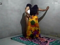 Sugantha in Saree Pummeled