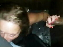 Gf blows her dude while giving a BBC a GH HJ