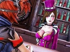 Mad Moxxi pounded with strap-on