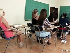 Big Tits at School: Instructing Mr. Sins