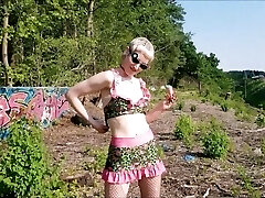 Topless Outdoor Fun