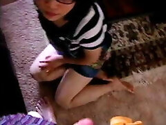 Chinese girl sucky-sucky and rimjob par