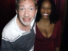 Beautiful Dark-hued Tits Happy Theater Gang Bang