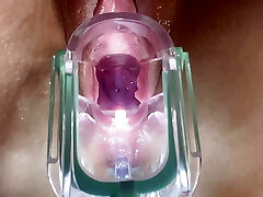 Stella St. Rose - Extreme Wide Open, Witness my Cervix Close-Up using a Speculum