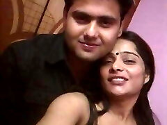 Indian Couple Romance on Webcam