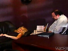 Retro vid of a handsome dude penetrating his boss's wife Missy
