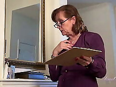 AuntJudys - 60yo Texas Redhead GILF Marie is your new Assistant