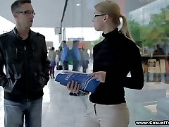 Two nerds have great time ravaging missionary in the motel room