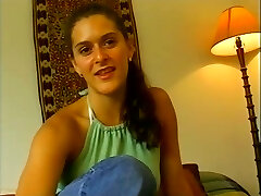 Nasty brown-haired girl gets her rump fucked and creampied