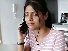 Hindi sex, fledgling fucking with jaw-dropping Indian girl - Porn in Spanish