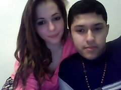 My spell-binding Gf sucks my dick in front of a web cam