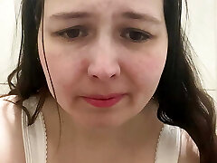 Talk, Sexual Frustration , Phone keeps falling, eventual ejaculation