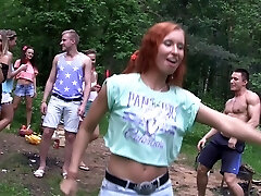Dominica Phoenix & Eva Berger & Nika Star & Mancy & Rita Rush & Sabrina M in nude college girls having hardcore pummel in nature