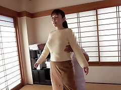 Wife who was overpowered by a very thick man-meat after being sent to a masseuse.