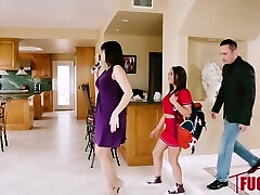 Sara Luvv,Mercedes Carrera Caught Masterbating On Job