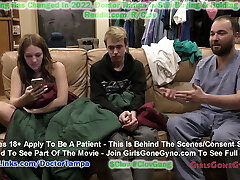 9 Months Pregnant Nurse Nova Maverick Let Doc Tampa & Nurse Stacy Shepard Play Around With The Fresh Ultrasound Machine