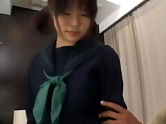 Horny Japanese slut Hina Komatsu in Amazing Interracial, Fingering JAV clip