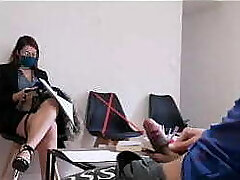 I pull out my cock in the physician'_s waiting apartment ... it'_s hot