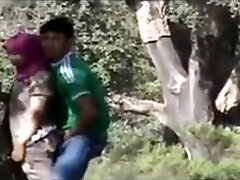 Arab Couple Caught In Garden