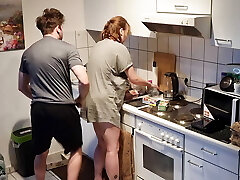 Hard-core Fucking My Teenager Stepsister Before The Party Guests Arrive And They Almost Caught Us