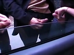 Big-titted bitches getting screwed in a vintage porn