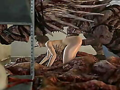 Jill getting fucked by Resident Evil creatures Hardcore 3D Animation