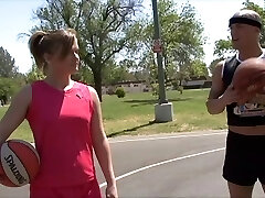 Inviting brunette has her beautiful face decorated with white fluid