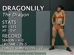 Dragon vs Goddess in Winner Fucks Loser Grappling