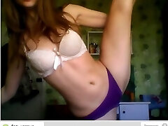 Flexible Russian girl