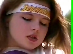 Stunning and cute redhead teen stunner receives cunnilingus from her girlfriend