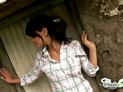 Cute rain amateur teenie strips