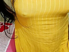 Indian hot desi maid pussy Pummeling with guest room owner clear Hindi audio