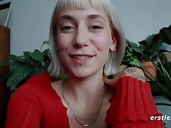 Slow Gorgeous Amateur Striptease and Masturbation