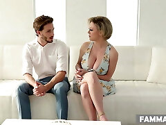 Mommy-in-law Squirt On Younger Hard Cock