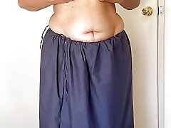 Kinky Indian Saree Seduction - Solo Boobs Elation - Wife Ready to be fucked hard
