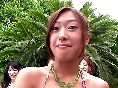 Pool party ends with group hump