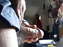 old man draining off again