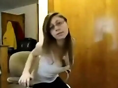 Teen Glasses CAM with big jugs