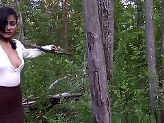 walk in woods bondage