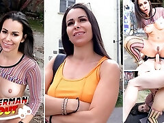 GERMAN SCOUT - PUBLIC ANAL Lovemaking CASTING WITH JESSY JEY